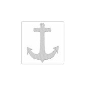 Ankergoud + uw achtergrond en ideeën rubberstempel (Afrduk)