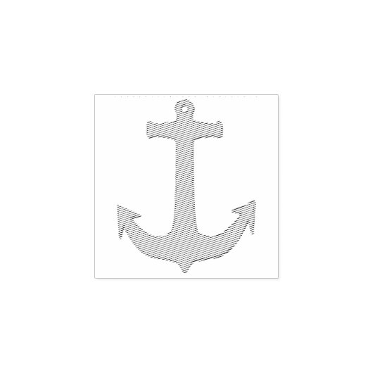 Ankergoud + uw achtergrond en ideeën rubberstempel (Afrduk)