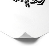  ankerillustratie poster (Hoek)