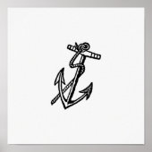 ankerillustratie poster (Voorkant)