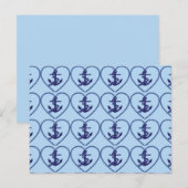 ankerketting-hart-briefkaart briefkaart (Voorkant / Achterkant)