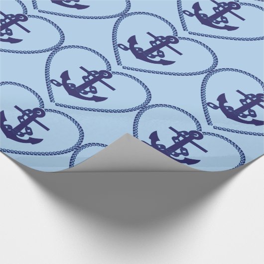 Ankerketting Hart inpakpapier (Hoek)