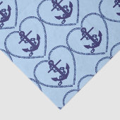 Ankerketting Hart tissuepapier (Detail)