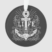 Ankerleven - Vet Nautisch Acryl Ornament (voorkant)