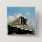 Ankerlijn Vierkante Button 5,1 Cm (Voorkant)