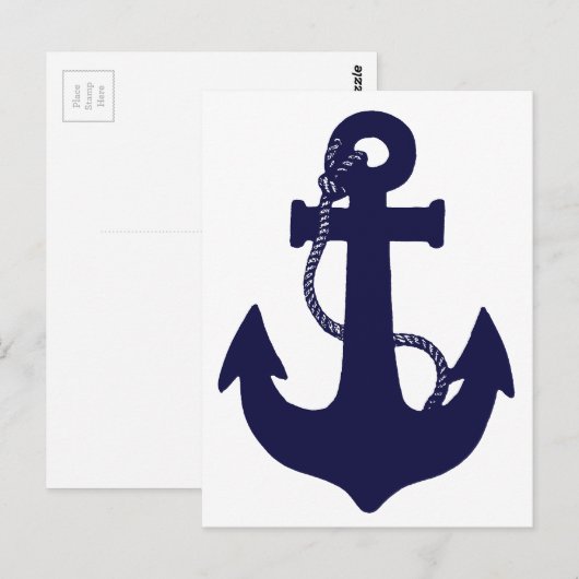 Ankerontwerp Briefkaart (Voorkant / Achterkant)