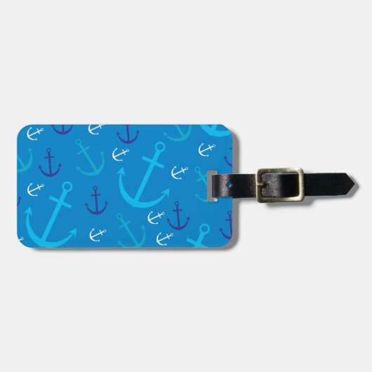 Ankerpatroon Bagagelabel (Voorkant horizontaal)