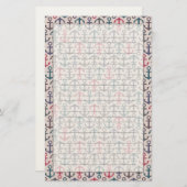 Ankerpatroon Briefpapier (Voorkant / Achterkant)