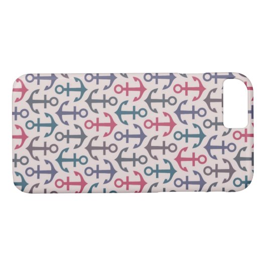 Ankerpatroon Case-Mate iPhone Case (Achterkant (Horizontaal))