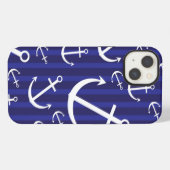 Ankerpatroon iPhone Hoesje (Achterkant horizontaal)