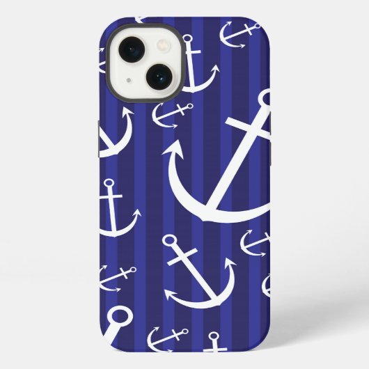 Ankerpatroon iPhone Hoesje (Achterkant)