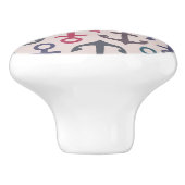 Ankerpatroon Keramische Knop (Zijkant)