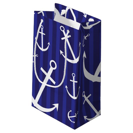 Ankerpatroon Klein Cadeauzakje (Achterkant Gekanteld)