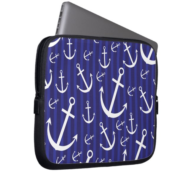 Ankerpatroon Laptop Sleeve (Voorkant Rechts)