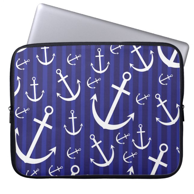 Ankerpatroon Laptop Sleeve (Voorkant)