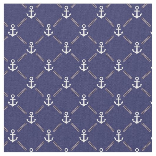 Ankerpatroon Stof (Close Up)