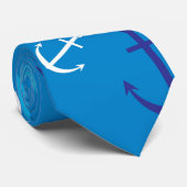 Ankerpatroon Stropdas (Opgerold)