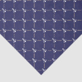 Ankerpatroon Tissuepapier (Detail)