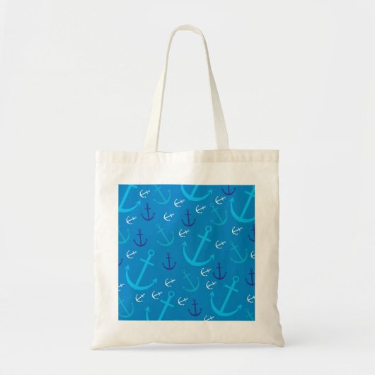 Ankerpatroon Tote Bag (Voorkant)