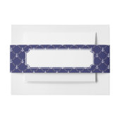 Ankerpatroon Uitnodigingen Wikkel (Voorkant Voorbeeld)