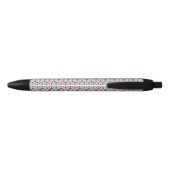 Ankerpatroon Zwarte Inkt Pen (Achterkant)