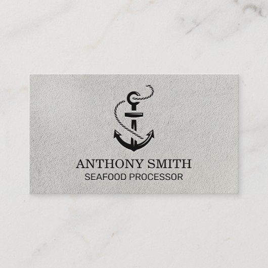 Ankerpictogram Visitekaartje (Voorkant)