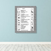 Ankerrie Canvas Afdruk (Insitu (Houten vloer))