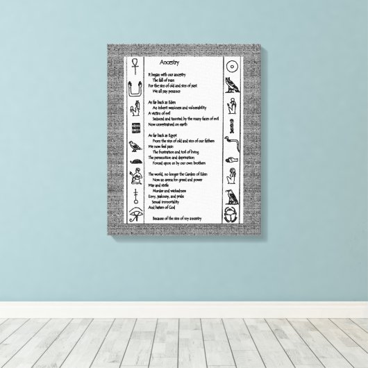 Ankerrie Canvas Afdruk (Insitu (Houten vloer))