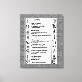 Ankerrie Canvas Afdruk (Voorkant)