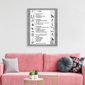 Ankerrie Canvas Afdruk (Insitu (Woonkamer))