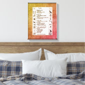 Ankerrie Canvas Afdruk (Insitu (Slaapkamer))