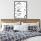 Ankerrie Canvas Afdruk (Insitu (Slaapkamer))