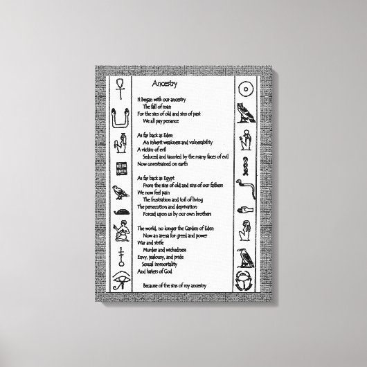 Ankerrie Canvas Afdruk (Voorkant)
