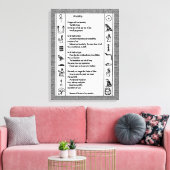 Ankerrie Canvas Afdruk (Insitu (Woonkamer))
