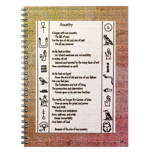Ankerrie Notitieboek (Voorkant)