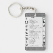 Ankerrie Sleutelhanger (Voorkant)