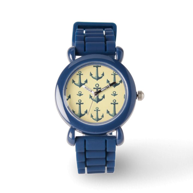 Ankers Aweigh Horloge (Voorkant)