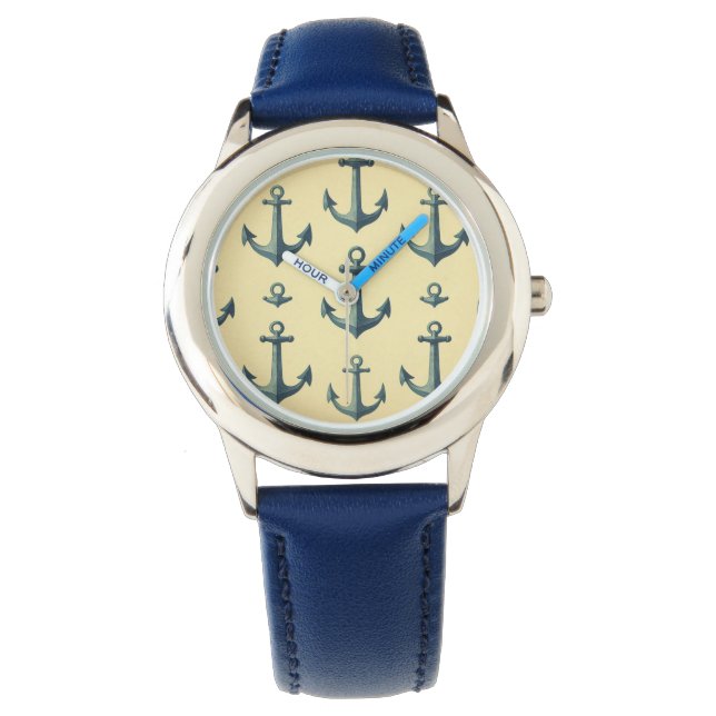 Ankers Aweigh Horloge (Voorkant)
