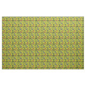 Ankers Aweigh, stripte Anchors op Green Fabric Stof (Fat Quarter)