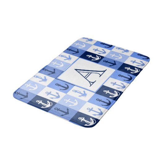Ankers monogram badmat (Gekanteld)