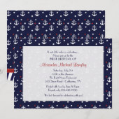 Ankers nautische uitnodiging (Voorkant / Achterkant)