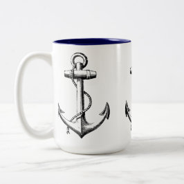 Ankers Tweekleurige Koffiemok