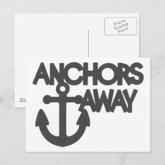 ankers weg briefkaart (Voorkant / Achterkant)