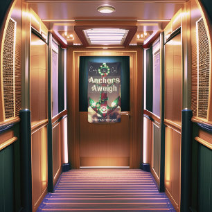 Ankers weg Kerstmis Cruise Spandoek