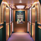 Ankers weg Kerstmis Cruise Spandoek