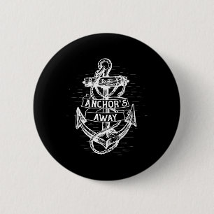 Ankers Weg Mannen En Vrouwen Zeiler Boot Kapitein Ronde Button 5,7 Cm