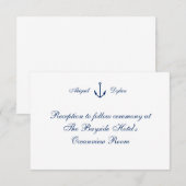 "Ankers Weg" Ontvangstkaarten Kaart (Voorkant / Achterkant)