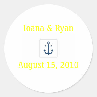 Ankersticker Ronde Sticker