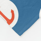 AnkerStippen Fleece Deken (Hoek)