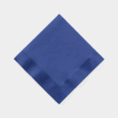 Ankertouw Knoop Grens Bruiloft 2 Initiaal Monogram Folie Servetten (Rechts)